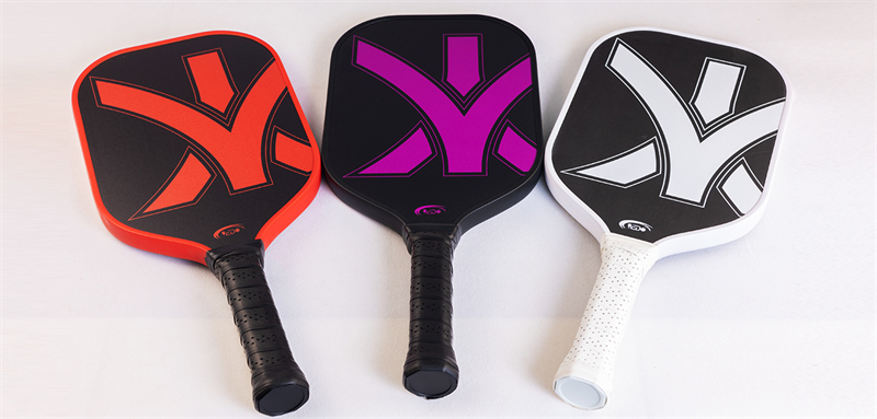 Pickleball paddle, court shoes, sportswear, and hand grip products for players
